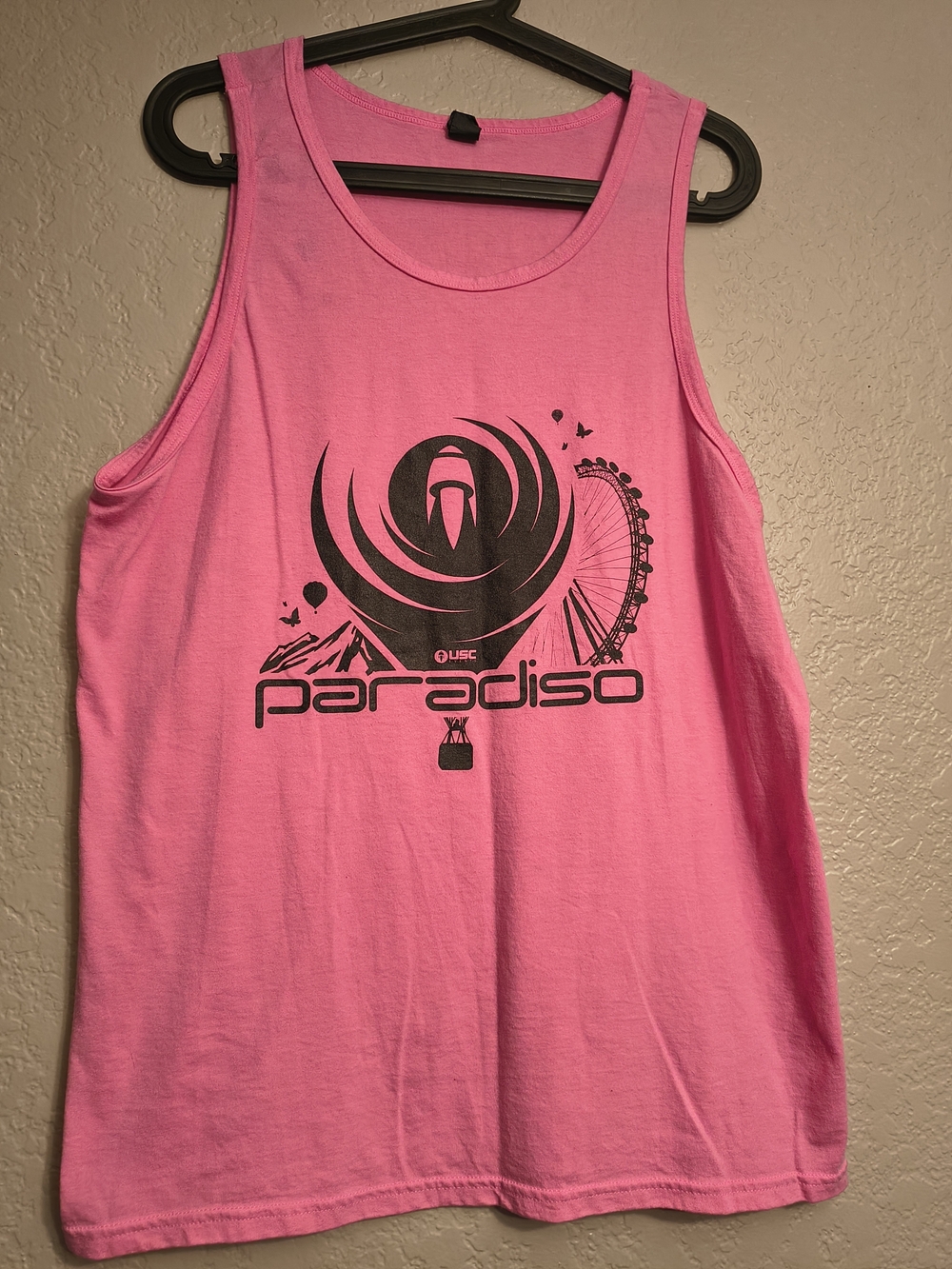 M Pink Edm Music Festival Tank Top